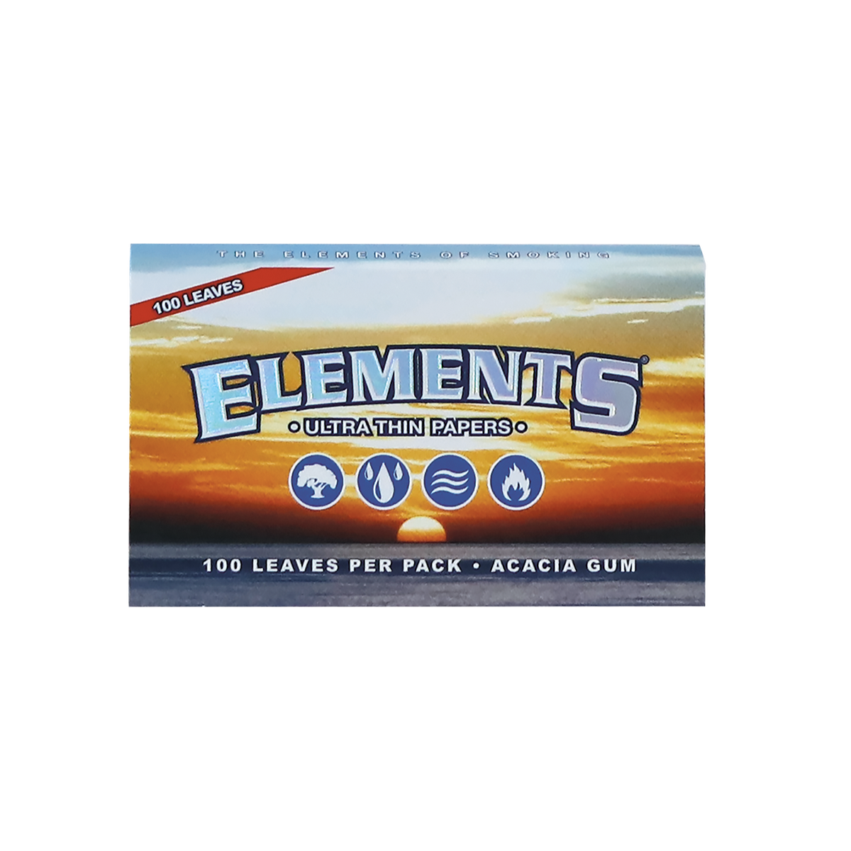 Elements Single Wide Double Window Ultra Thin Rolling Papers