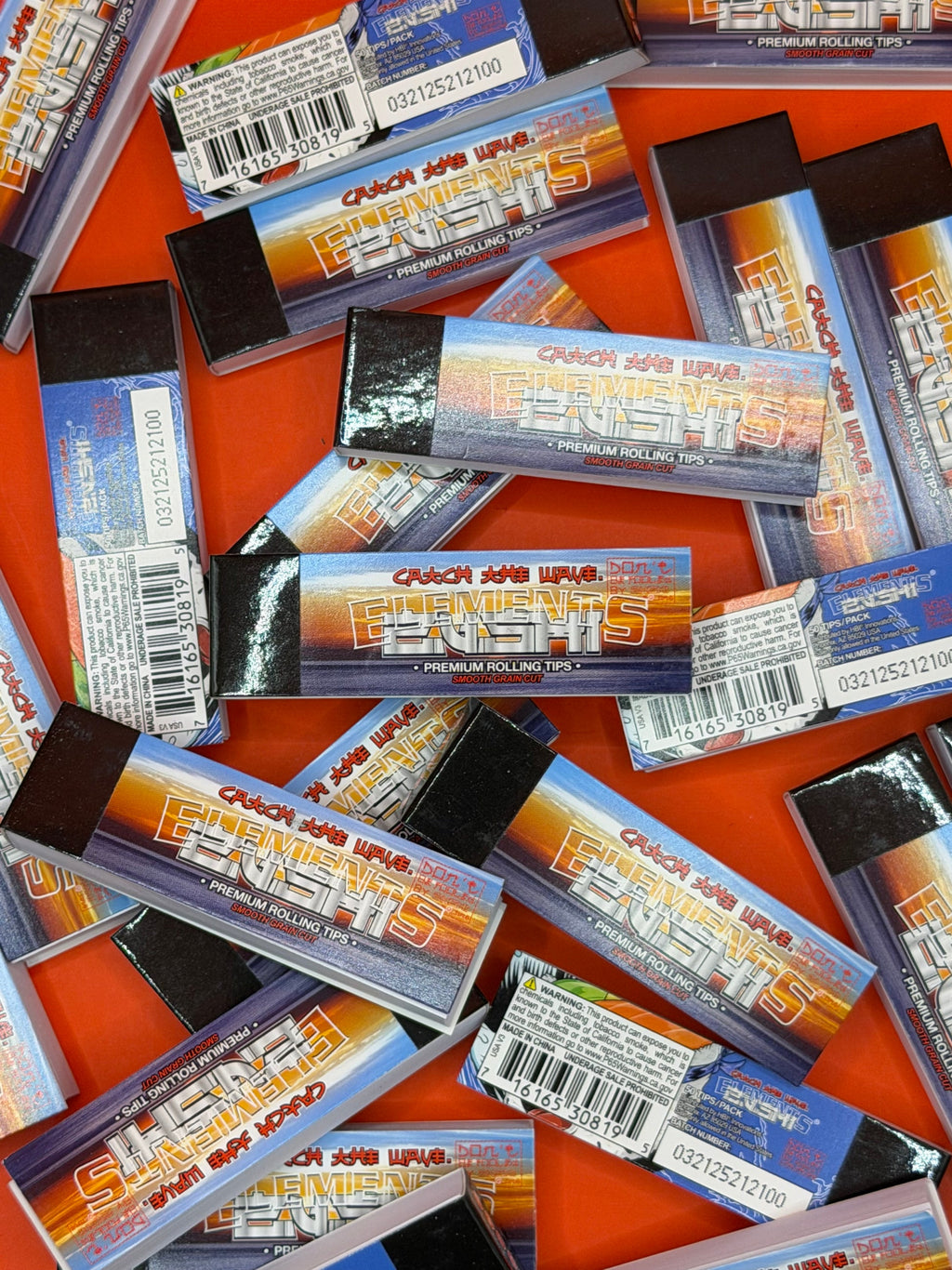 Elements x Zushi Filter Tips packs