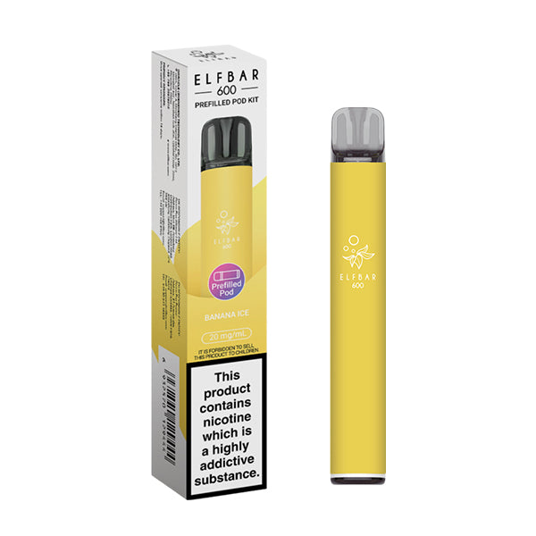 ELFBAR EB600 Prefilled Pod Kit — Banana Ice