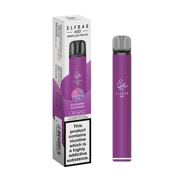 ELFBAR EB600 Prefilled Pod Kit — Blueberry Raspberry
