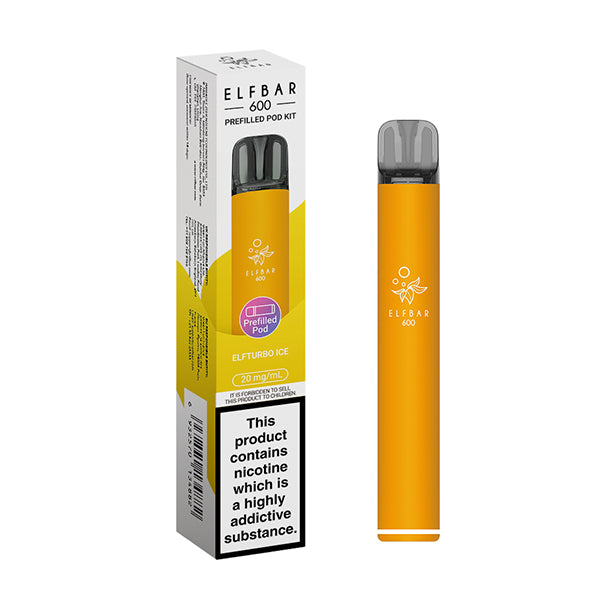 ELFBAR EB600 Prefilled Pod Kit — Elfturbo Ice