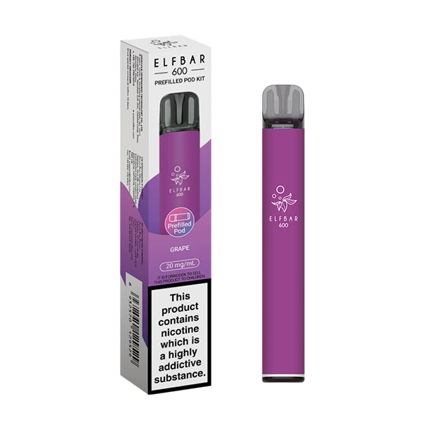 ELFBAR EB600 Prefilled Pod Kit — Grape
