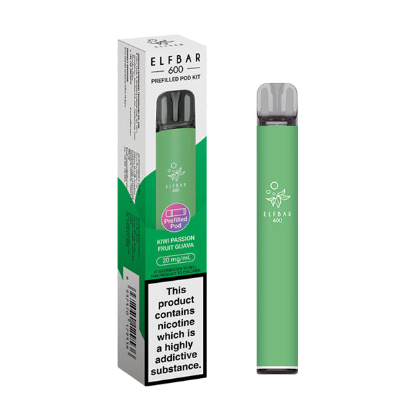 ELFBAR EB600 Prefilled Pod Kit — Kiwi Passion Fruit Guava