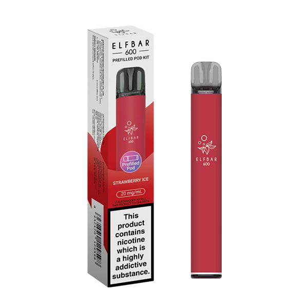 ELFBAR EB600 Prefilled Pod Kit — Strawberry Ice