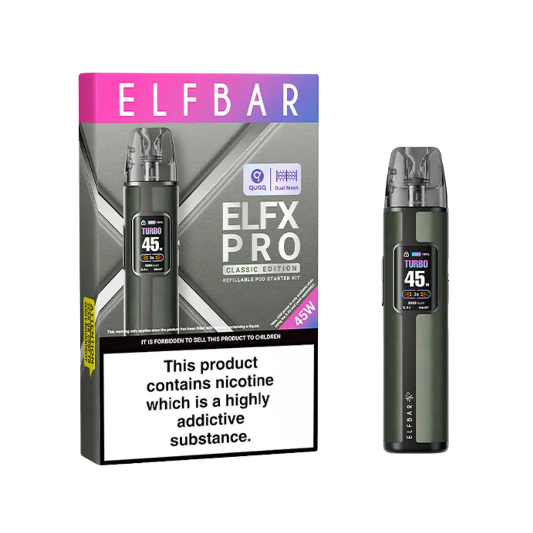 ELFBAR ELFX PRO Classic Edition Cowboy Gray