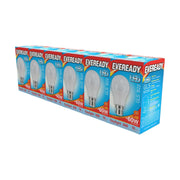 Eveready B22 LED GLS Bulbs — Daylight 6500K, 60W Equivalent | 6 Pack