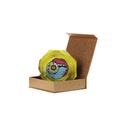 Funky Juicy Lips Heavy Glass Round Ashtray — Boxed — 1 Piece