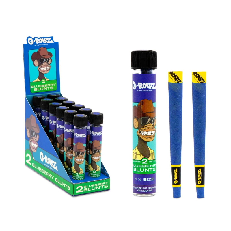 G-Rollz Blue Ape 1¼ Pre-Rolled Cones