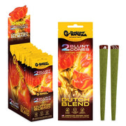 G-Rollz Dutch Blend Terpene-Infused Hemp Cones | King Size 2 Pack