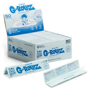 G-Rollz Lightly Dyed Blue King Size Slim Papers — 50 Papers, 1 Booklet