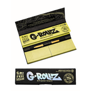 G-Rollz Natural Paper Value Pack — 50 Papers + 50 Tips + Wooden Poker