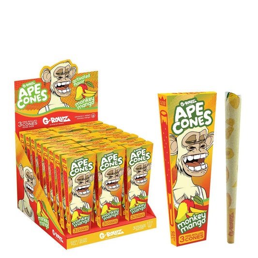 G-Rollz Monkey Mango Ape Cones 3 Pack official