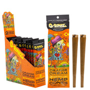 G-Rollz Orange Dream Hemp Cones | King Size 2 Pack