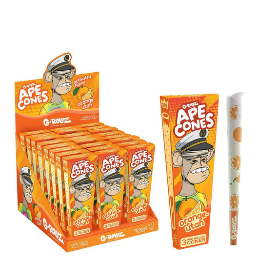 G-Rollz Orange-Utan Ape Cones 3 Pack official
