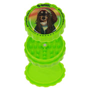 G-Rollz Pets Rock Reggae Acrylic 3-Part Grinder — 53mm