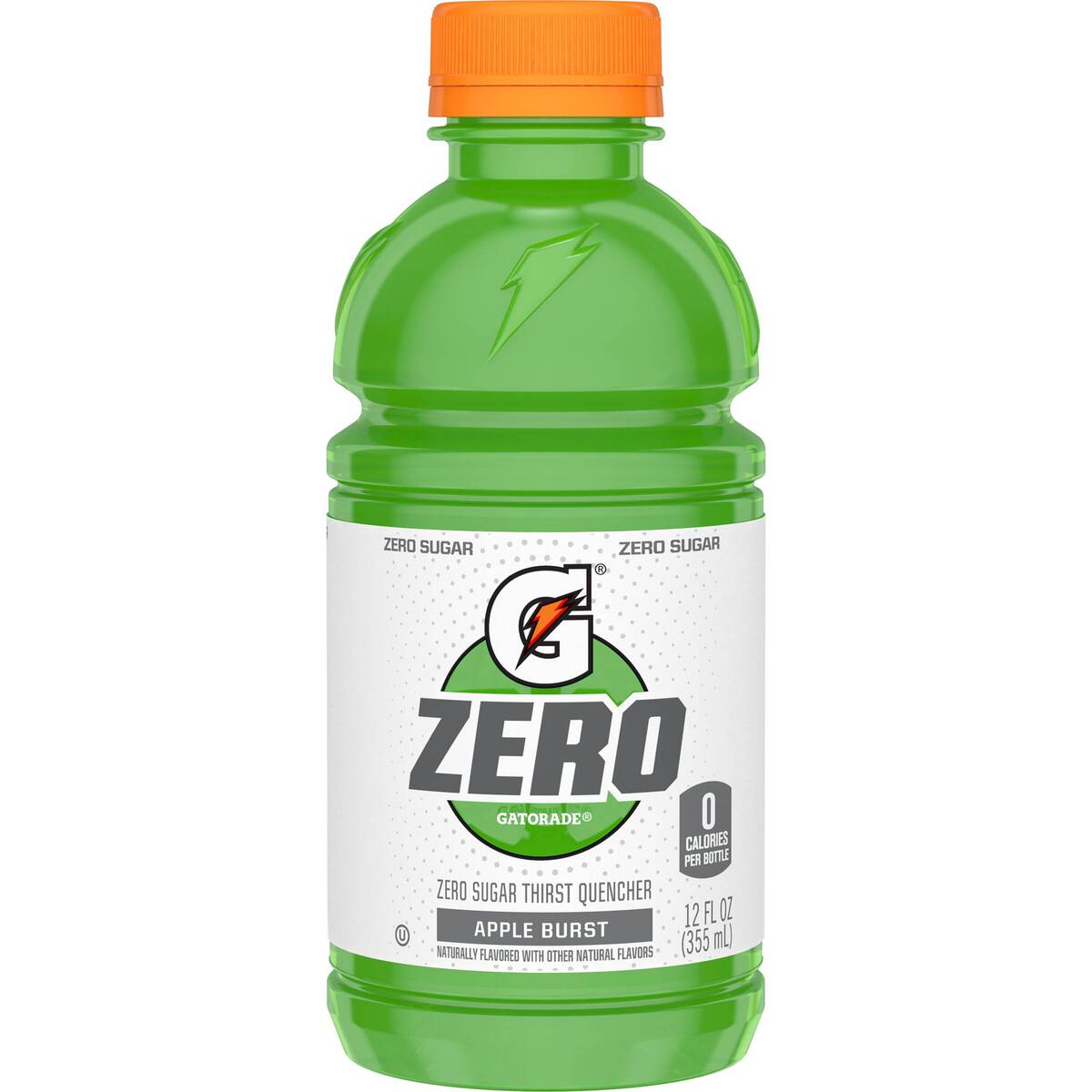 Gatorade Zero Apple Burst 355ml — one sealed retail pack