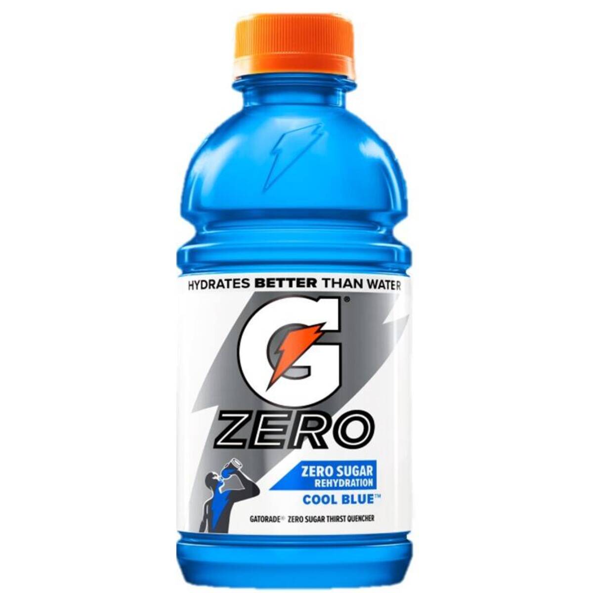 Gatorade Zero Cool Blue 355ml — one sealed retail pack