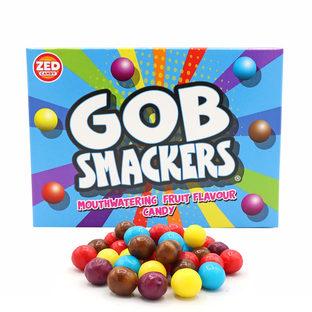 One Zed Candy Gobsmackers fruit-flavour theatre box, 120g