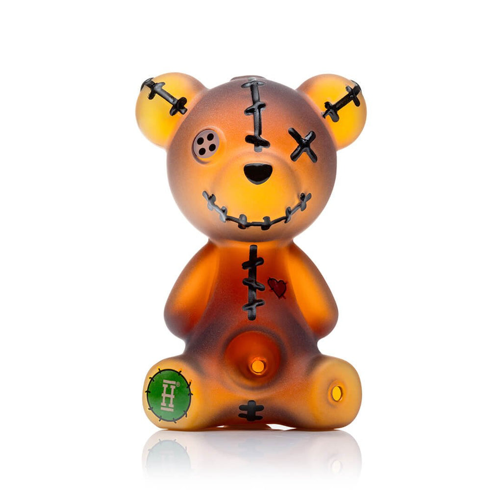 HEMPER Scare Bears Teddy Bear Glass Hand Pipe