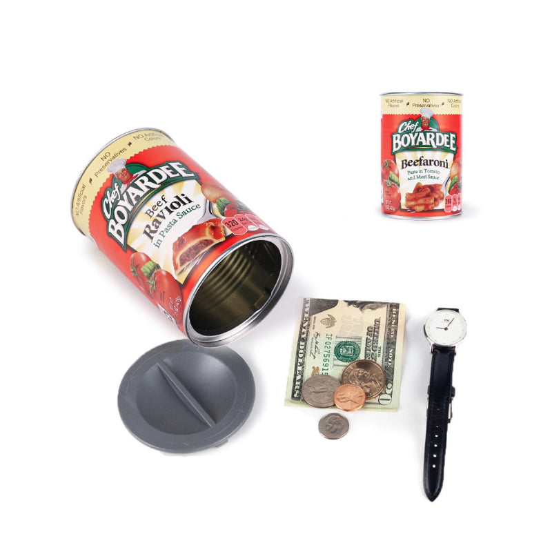 Hidden Storage Food Can Assorted Designs SS-1893
