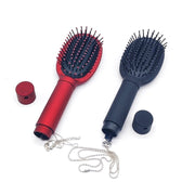 Hidden Storage Hair Brush — Assorted Colours — SS-1633
