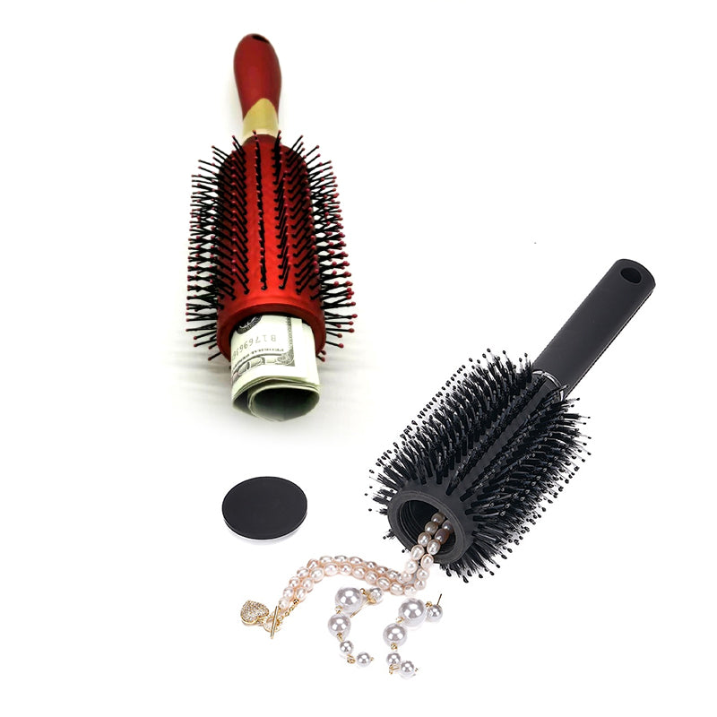 Hidden Storage Hair Brush Assorted Colours SS-2210