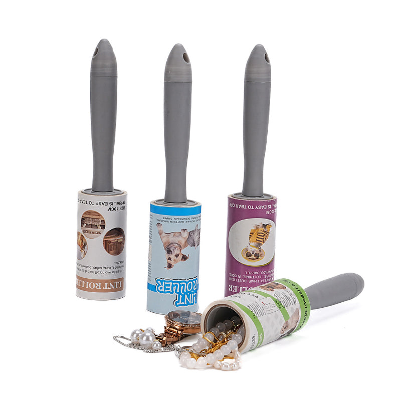 Hidden Storage Lint Roller Assorted Designs SS-1398