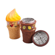 Ice Cream Shape 4-Part Grinder