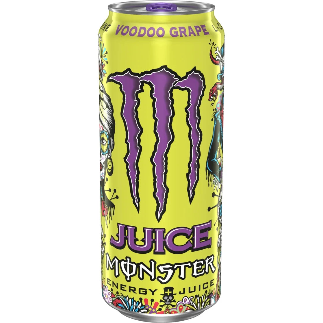 Juice Monster Voodoo Grape 473ml — one sealed US retail can