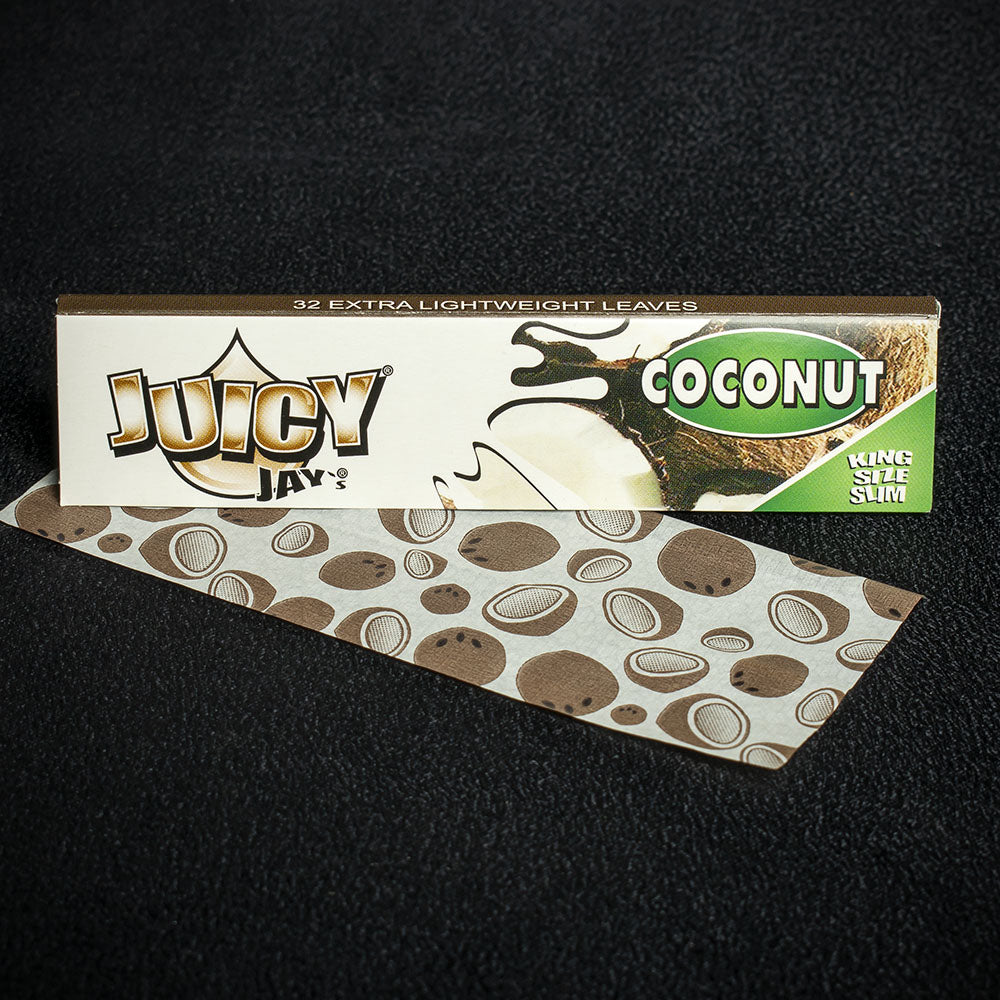 Juicy Jay's Coconut King Size Slim Rolling Papers