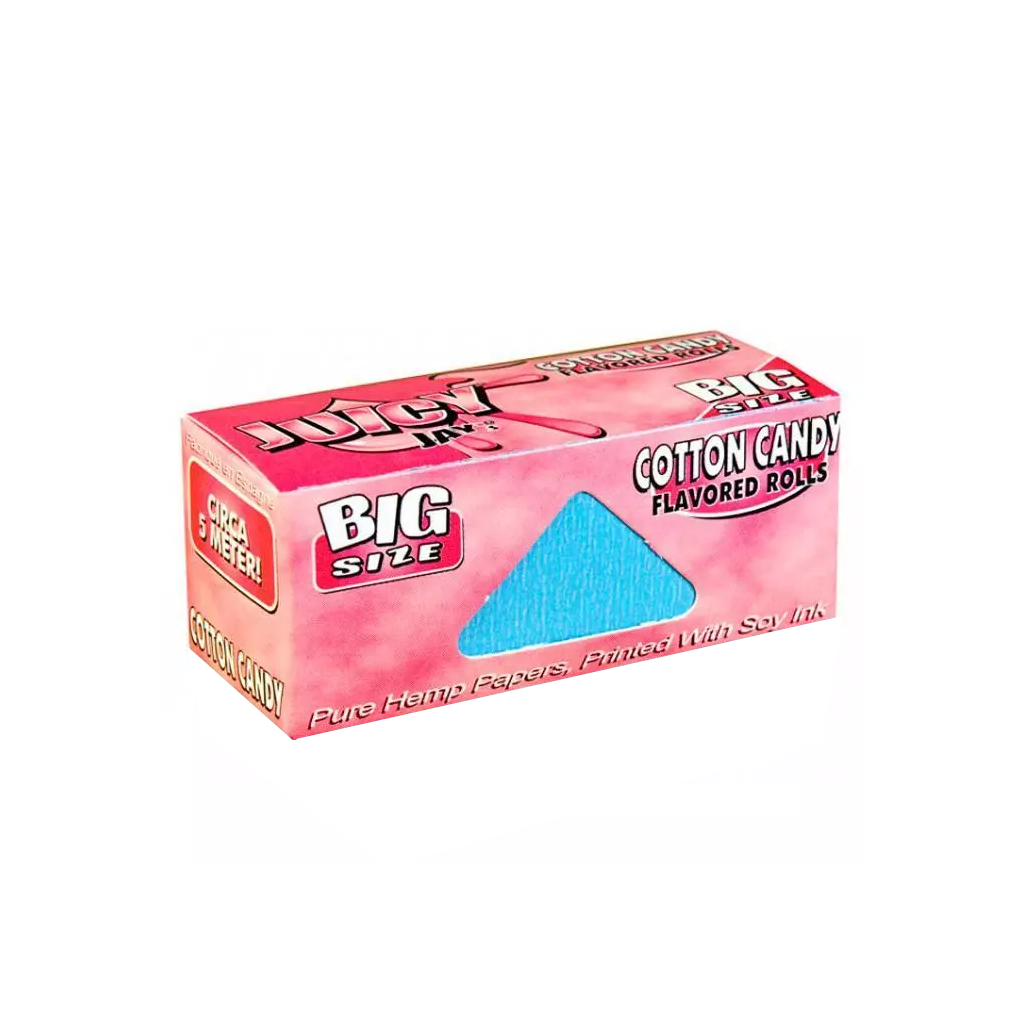 Juicy Jay's Cotton Candy Flavoured Rolling Paper Roll 5 m