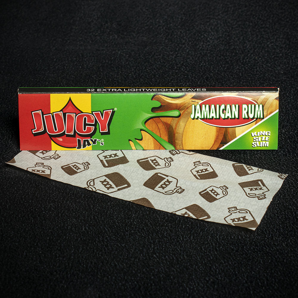 Juicy Jay's Jamaican Rum King Size Slim Rolling Papers
