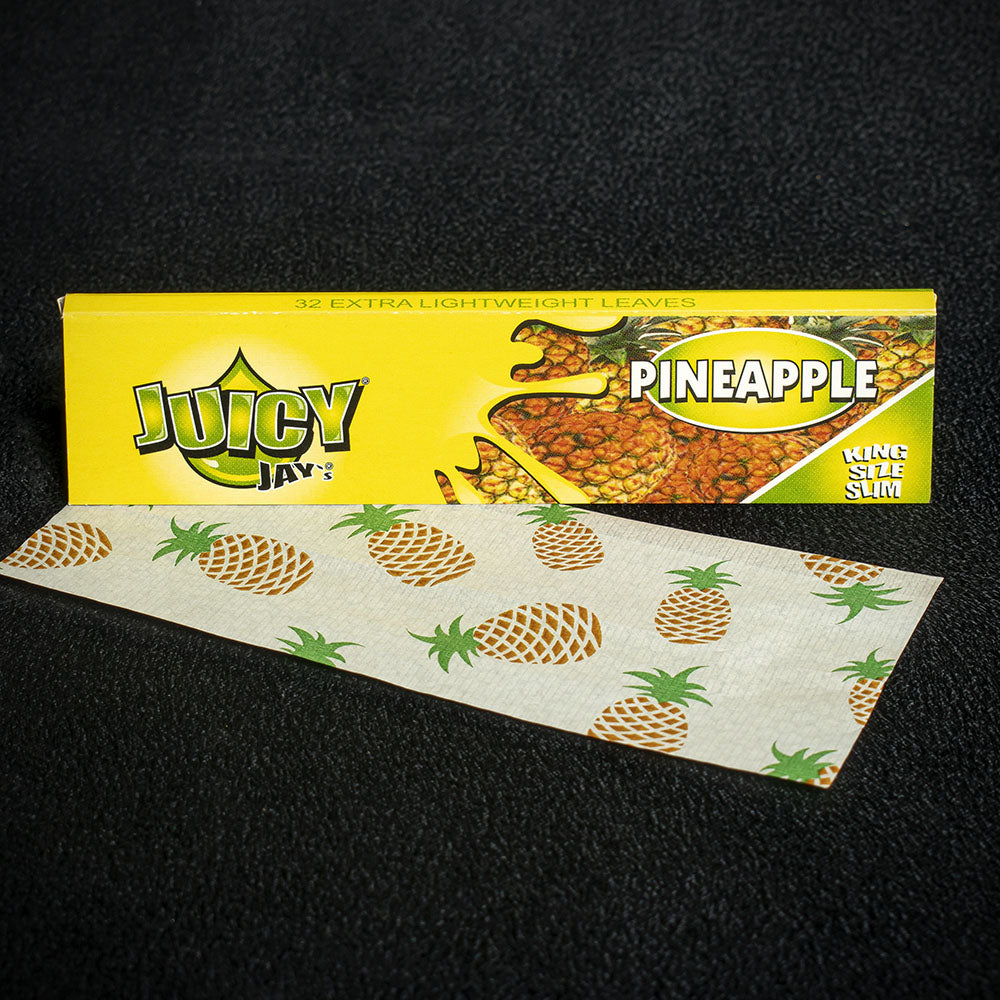 Juicy Jay's Pineapple King Size Slim Rolling Papers