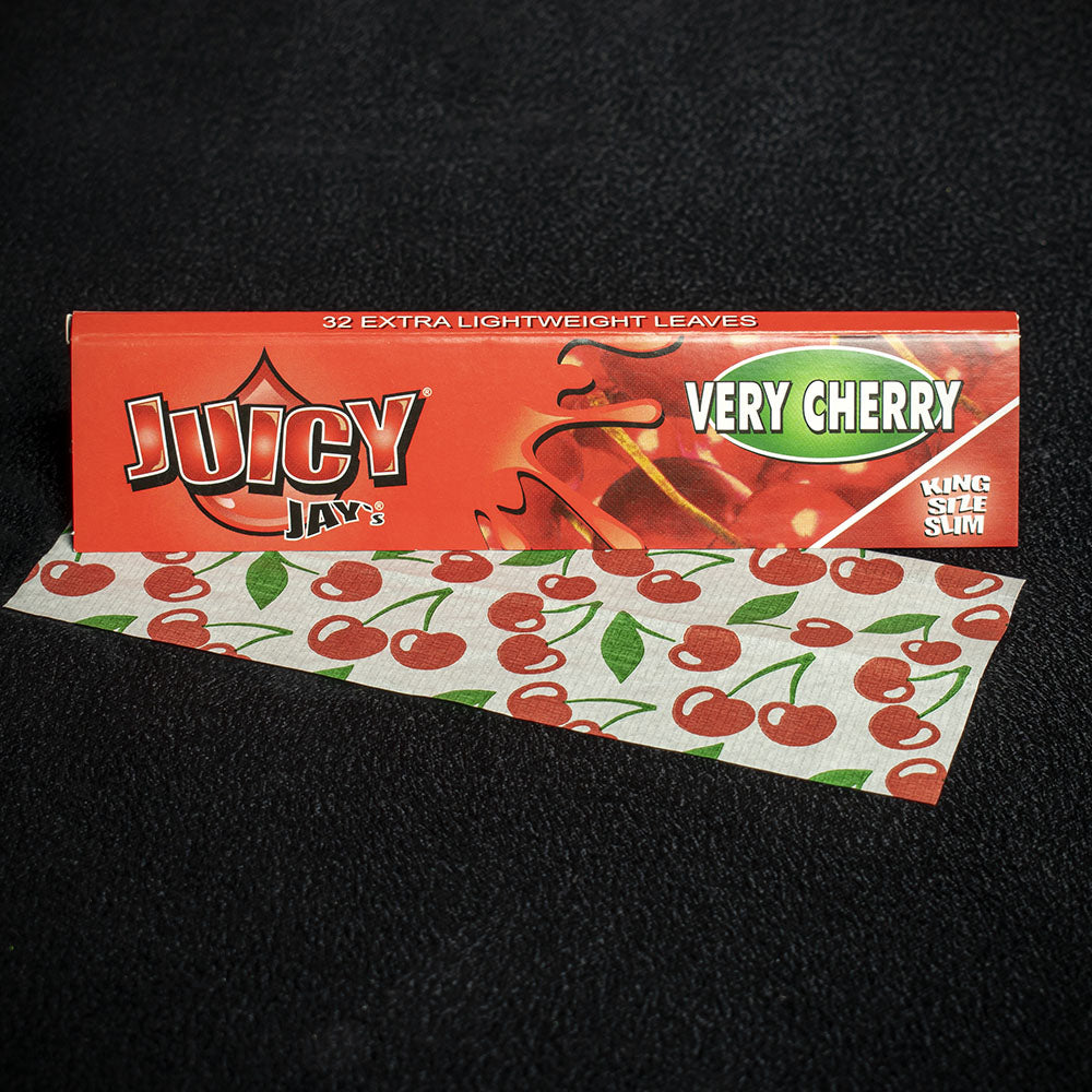 Juicy Jay's Very Cherry King Size Slim Rolling Papers
