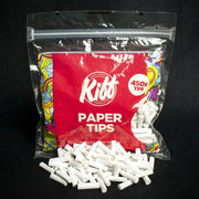 Kiff King Size Pre-Rolled Paper Tips 6mm — 450 Tips, 1 Pouch