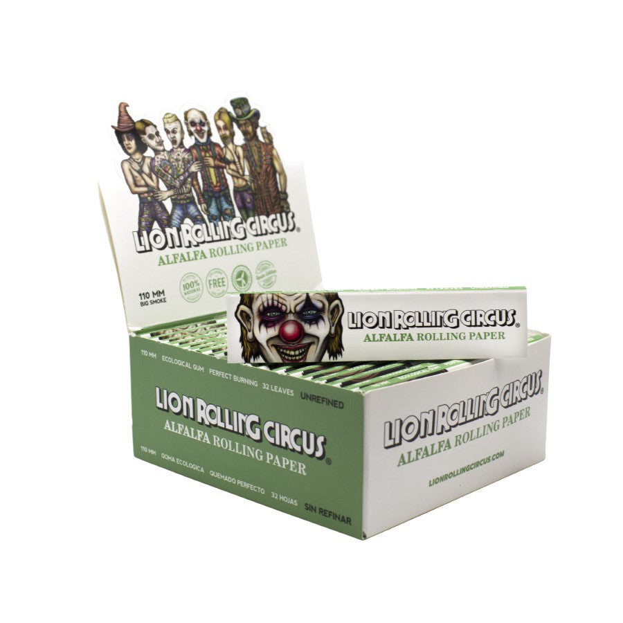 Lion Rolling Circus Alfalfa King Size Slim booklet with display