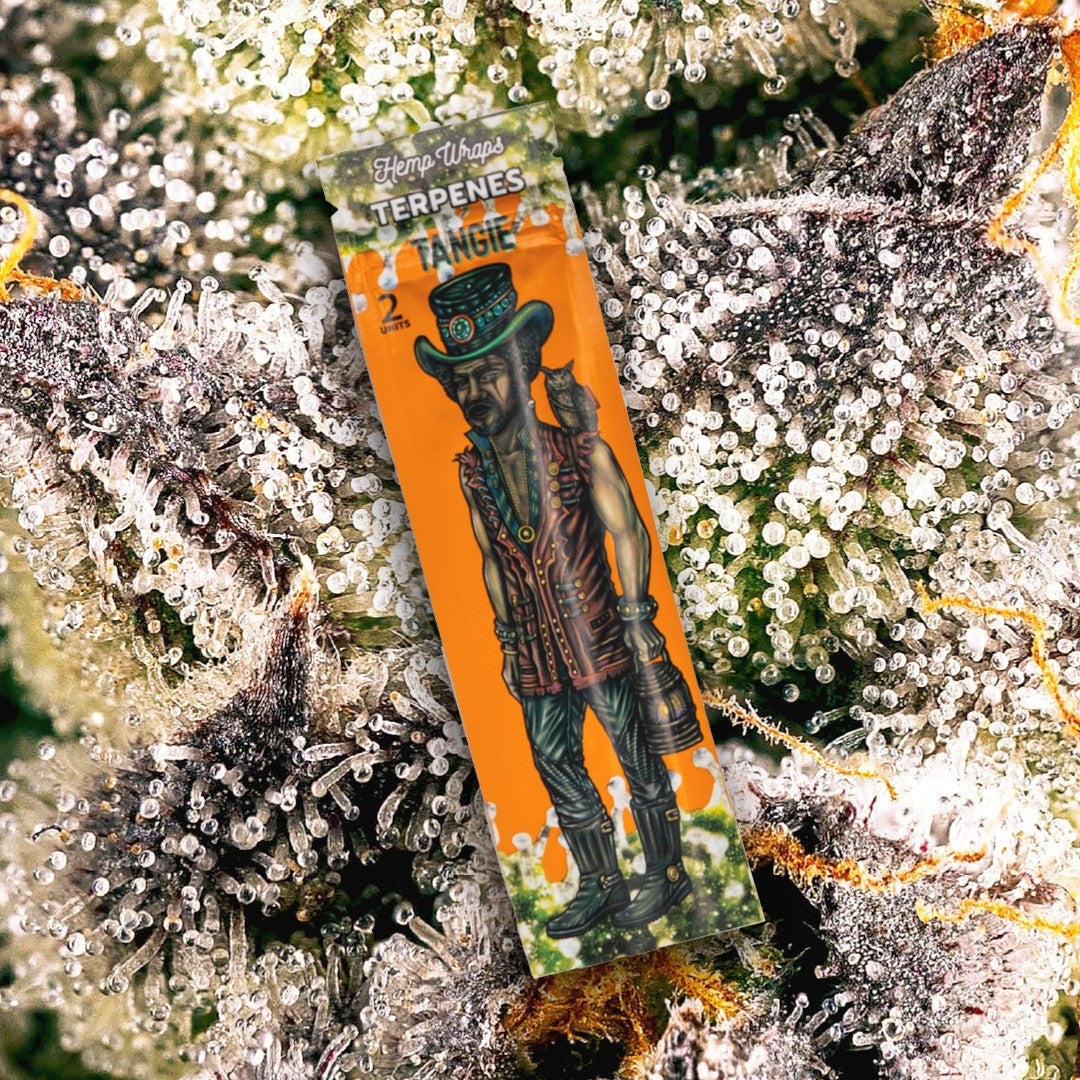 Lion Rolling Circus Terpenes Tangie Hemp Wrap