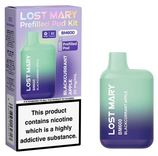 Lost Mary BM600 Prefilled Pod Kit Blackcurrant Apple