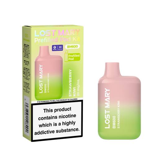 Lost Mary BM600 Prefilled Pod Kit Strawberry Kiwi
