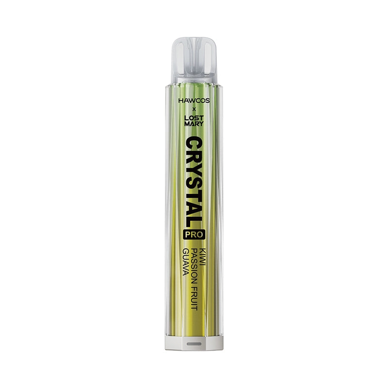 Lost Mary x Hawcos Crystal Pro 600 Kiwi Passion Fruit Guava vape kit