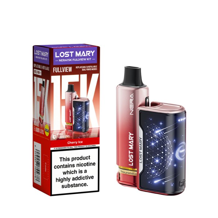 Lost Mary NERA15K Cherry Ice prefilled vape kit