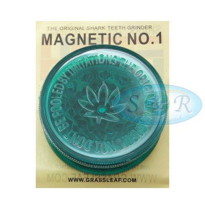 Magnetic No.1 Acrylic Grinder Assorted Colours