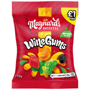 Maynards Bassetts Wine Gums 110g — £1 Price-Marked Bag