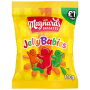 Maynards Bassetts Jelly Babies 110g — £1 Price-Marked Bag