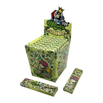 Monkey King Mojito Connoisseur King Size Slim retail booklets and wholesale display