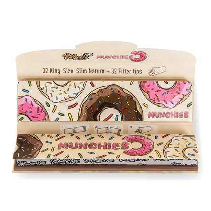 Monkey King Munchies Edition King Size Slim Rolling Papers + Tips