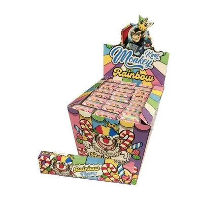 Monkey King Rainbow Connoisseur King Size Slim retail booklets and wholesale display