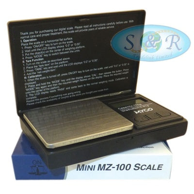 Myco MZ-100 Digital Mini Scale 100g x 0.01g