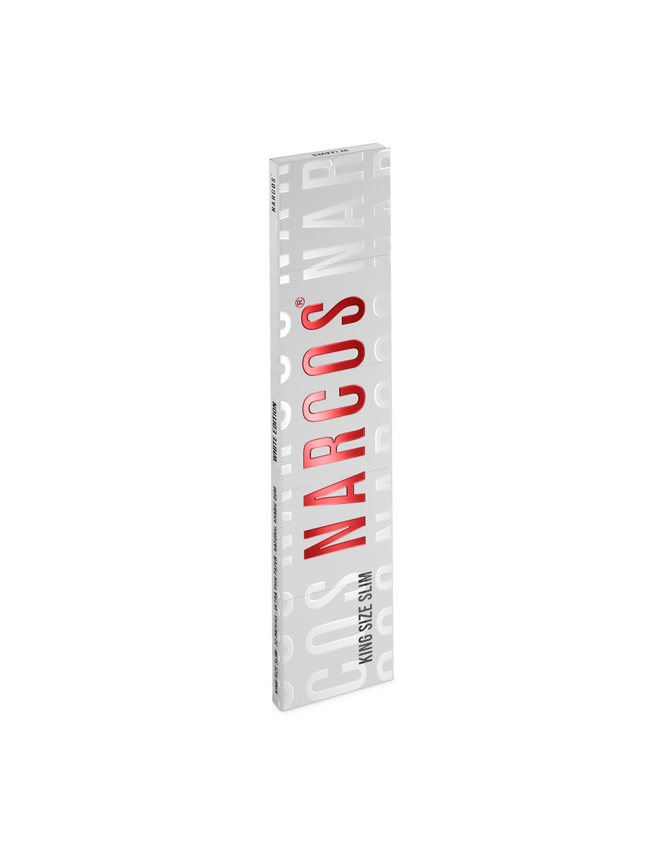 Narcos White Edition King Size Slim Rolling Papers