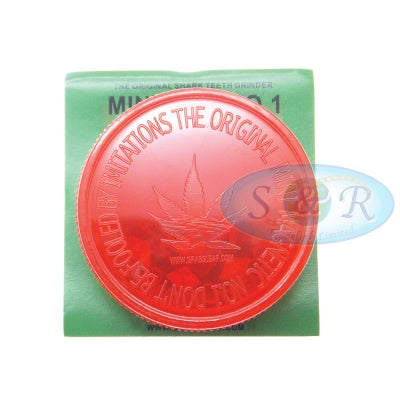 Mini Magnetic No.1 Acrylic Grinder Assorted Colours